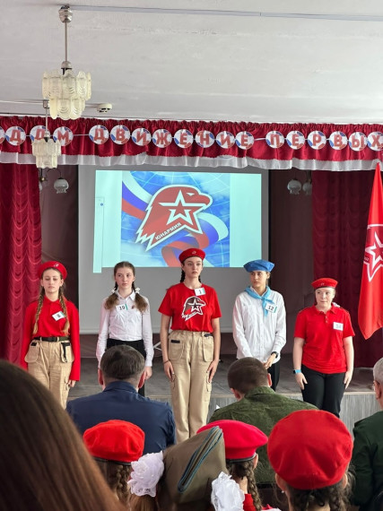 Муниципальный конкурс "Юнармейская краса-2023".